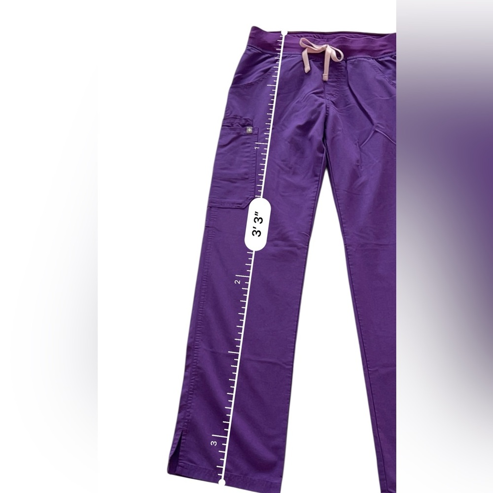 Purple Drawstring Pants - Picture 7 of 10
